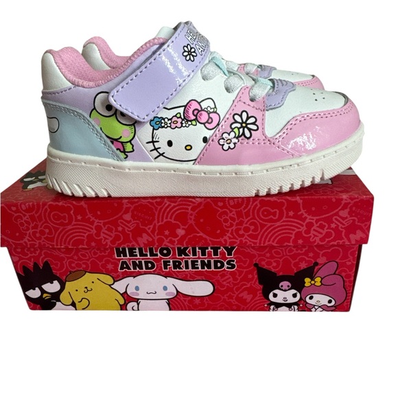Hello Kitty Other - Hello Kitty Kids Sneakers - Pink, White, and Purple. Brand new .Toddler size 10